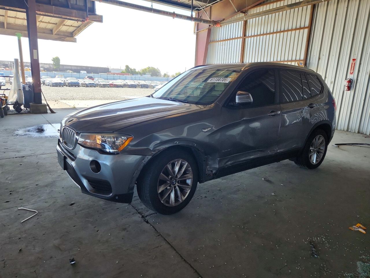 2016 BMW X3 XDRIVE28I | 5UXWX9C59G0D79982 | UPCARS