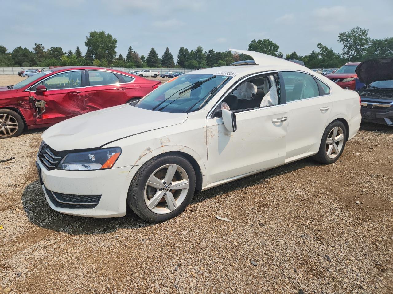 2014 VOLKSWAGEN PASSAT SE | 1VWBS7A36EC102264 | UPCARS