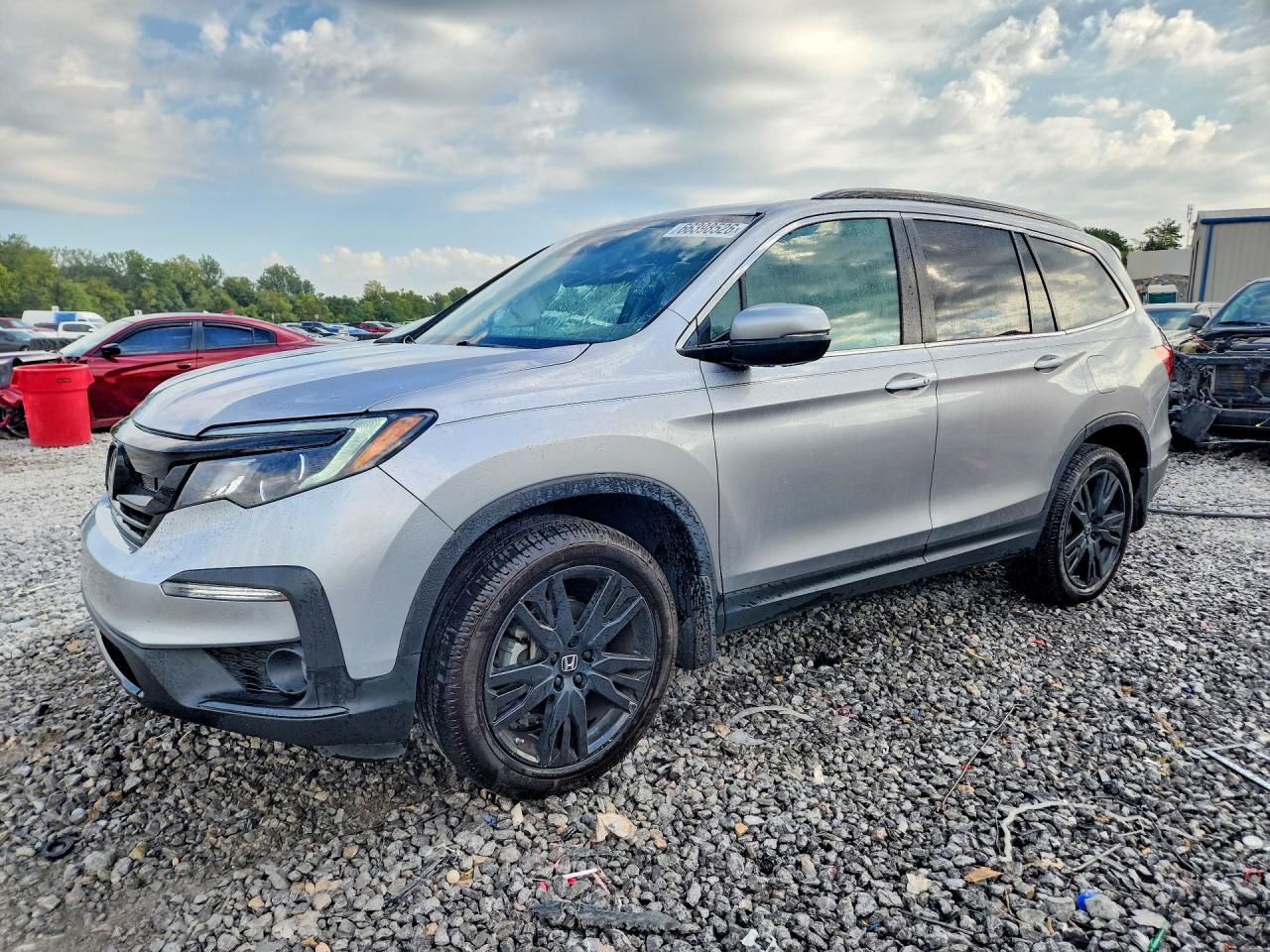2021 HONDA PILOT SE | 5FNYF5H22MB046652 | UPCARS