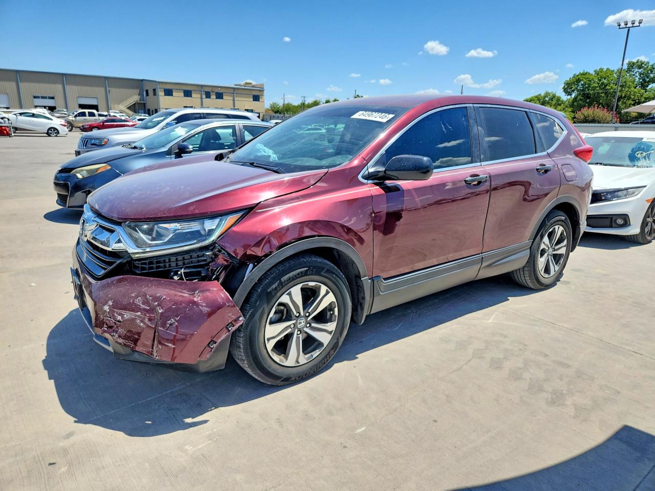 2019 HONDA CRV LX | 5J6RW5H34KL001276 | UPCARS