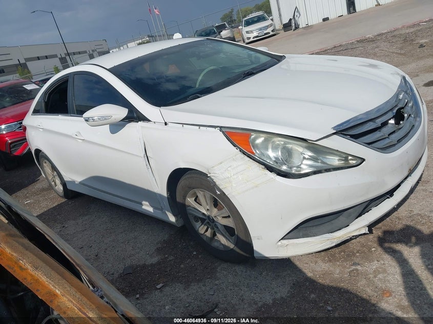 2014 HYUNDAI SONATA GLS | 5NPEB4AC0EH873421 | UPCARS