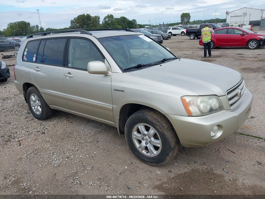 2002 TOYOTA HIGHLANDER LIMITED V6 | JTEHF21A520094721 | UPCARS