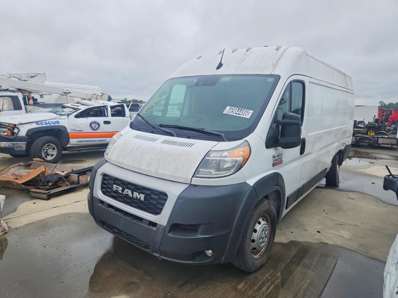 2022 RAM PROMASTER DELIVERY VAN | 3C6MRVHG1NE114472 | UPCARS