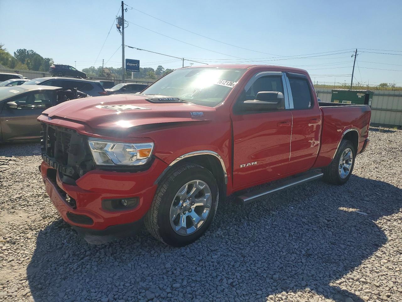 2019 RAM 1500 BIG HORN/LONE STAR | 1C6RREBT1KN875019 | UPCARS