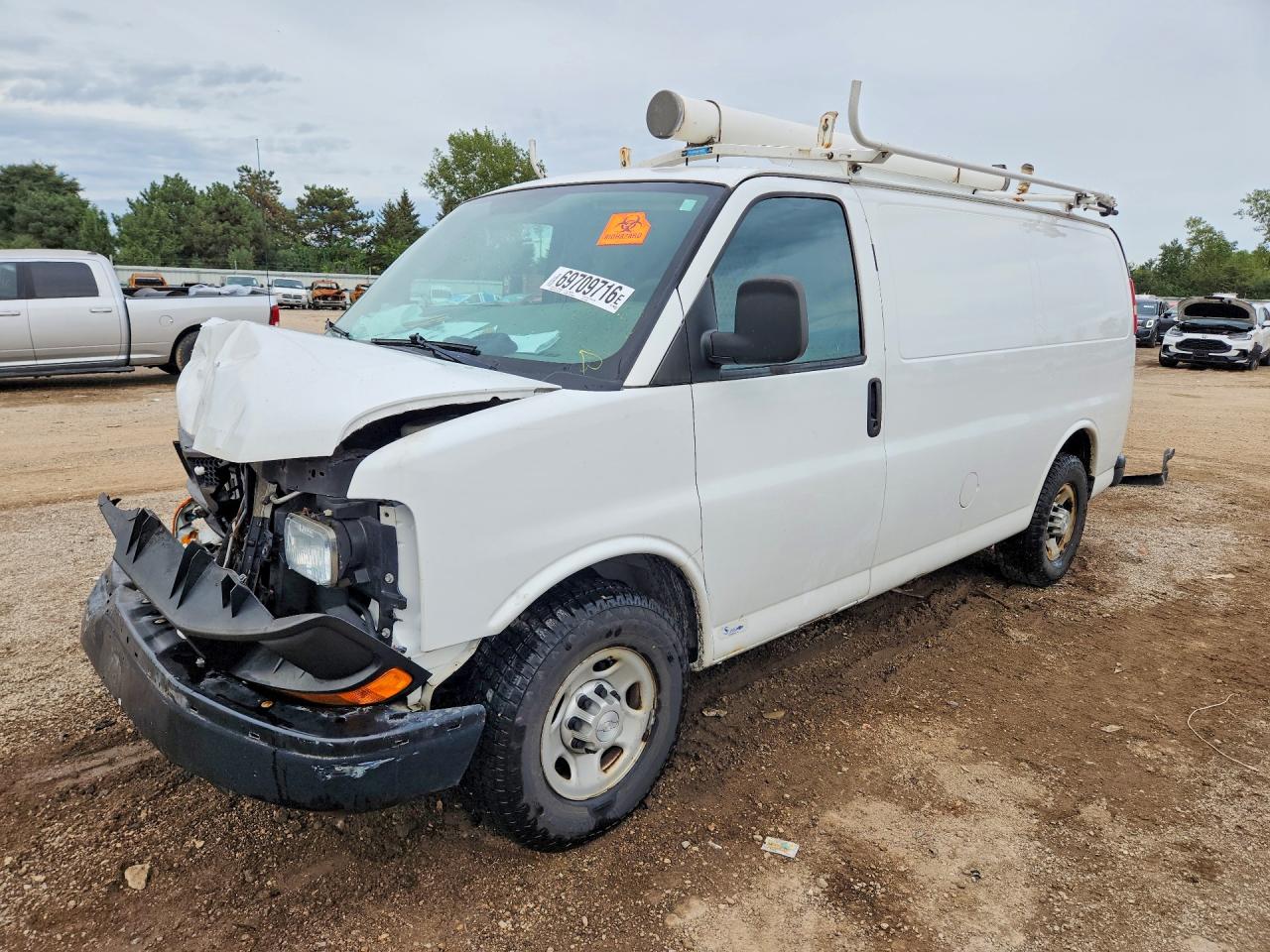 2014 CHEVROLET EXPRESS | 1GCWGFCA4E1199620 | UPCARS