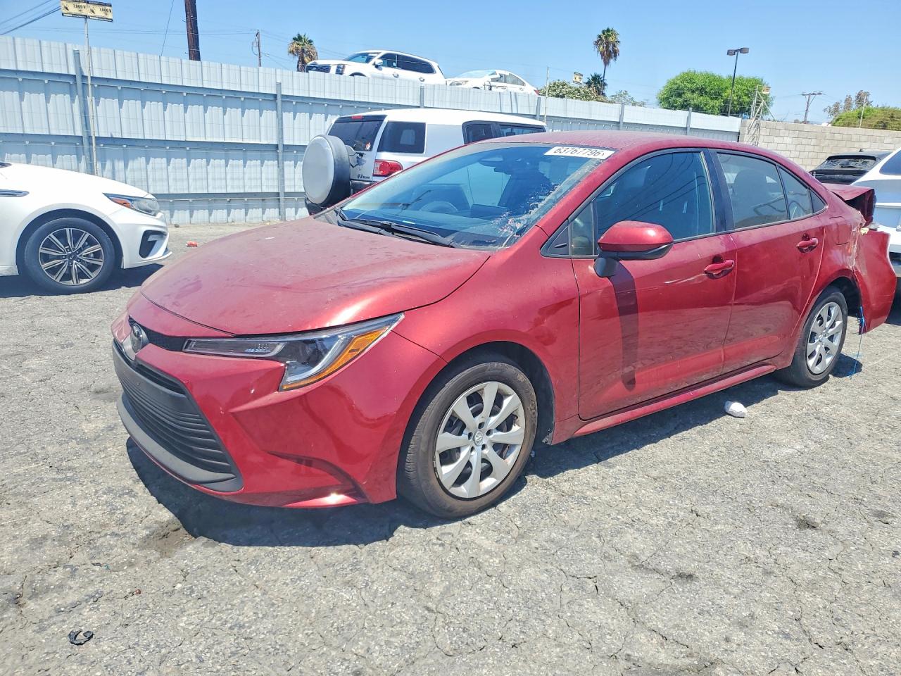2025 TOYOTA COROLLA LE | 5YFB4MDE3SP314115 | UPCARS
