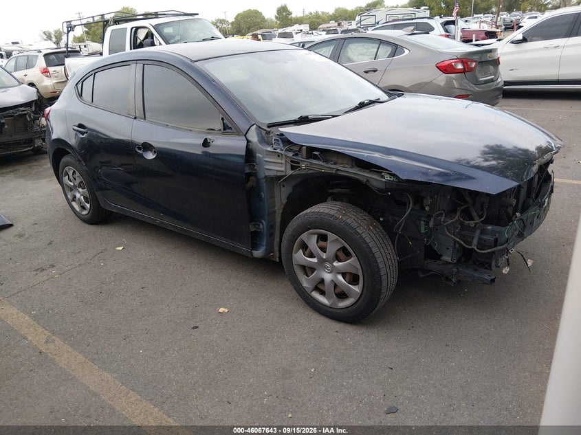 2016 MAZDA MAZDA3 I SPORT | JM1BM1J70G1344740 | UPCARS