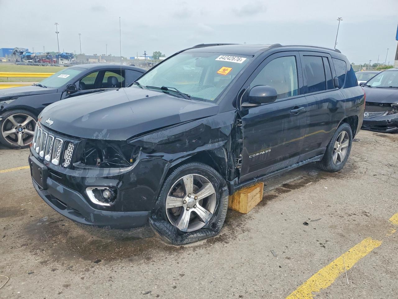 2017 JEEP COMPASS LATITUDE | 1C4NJDEB9HD129721 | UPCARS