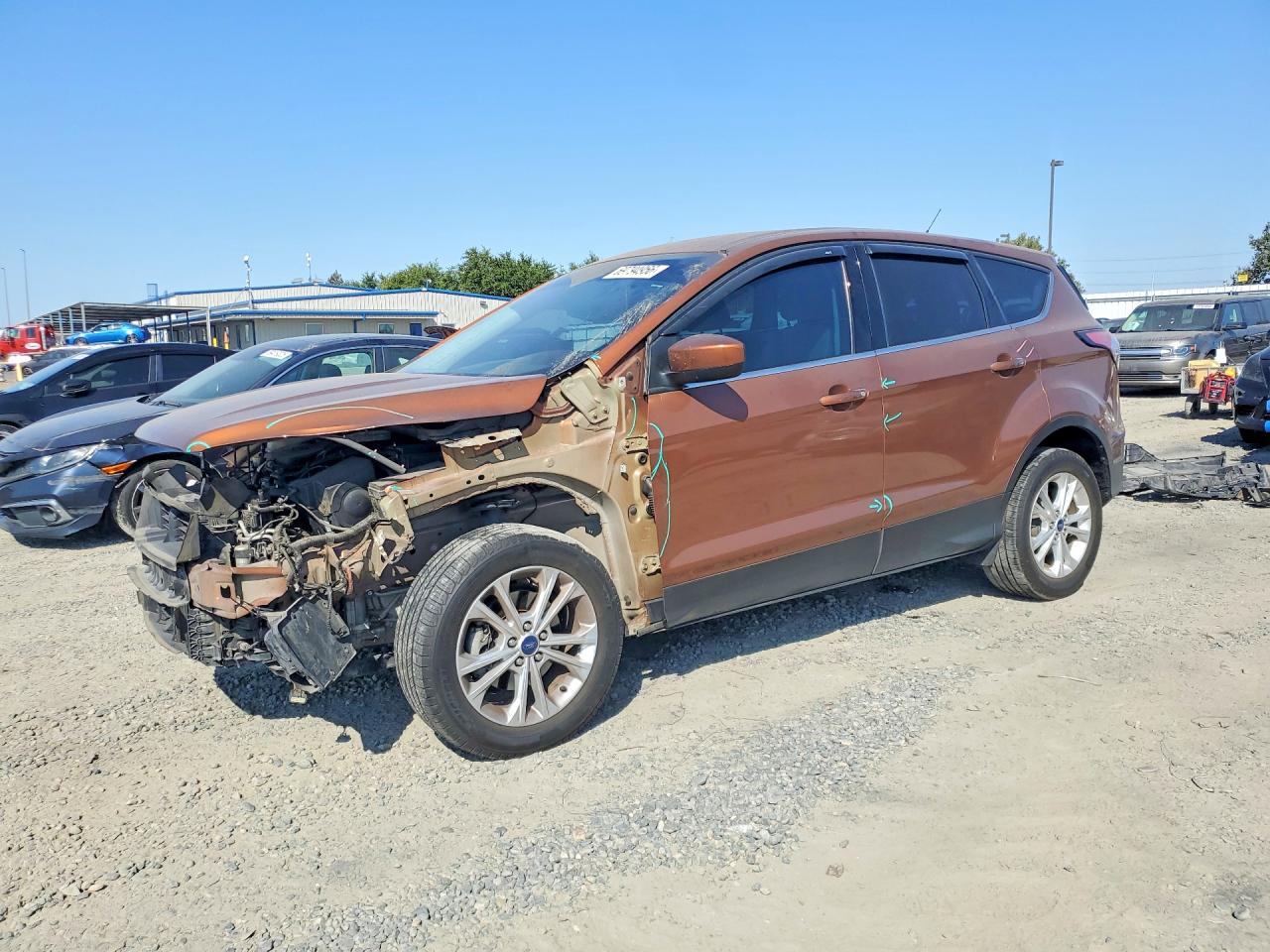 2017 FORD ESCAPE SE | 1FMCU0GD9HUC80334 | UPCARS