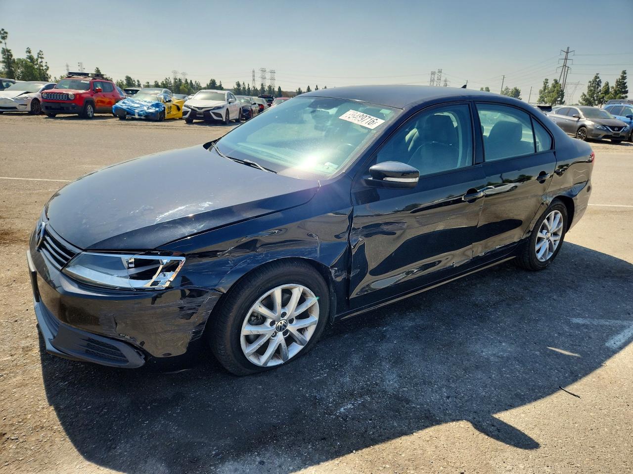 2012 VOLKSWAGEN JETTA SE | 3VWDP7AJ4CM302743 | UPCARS