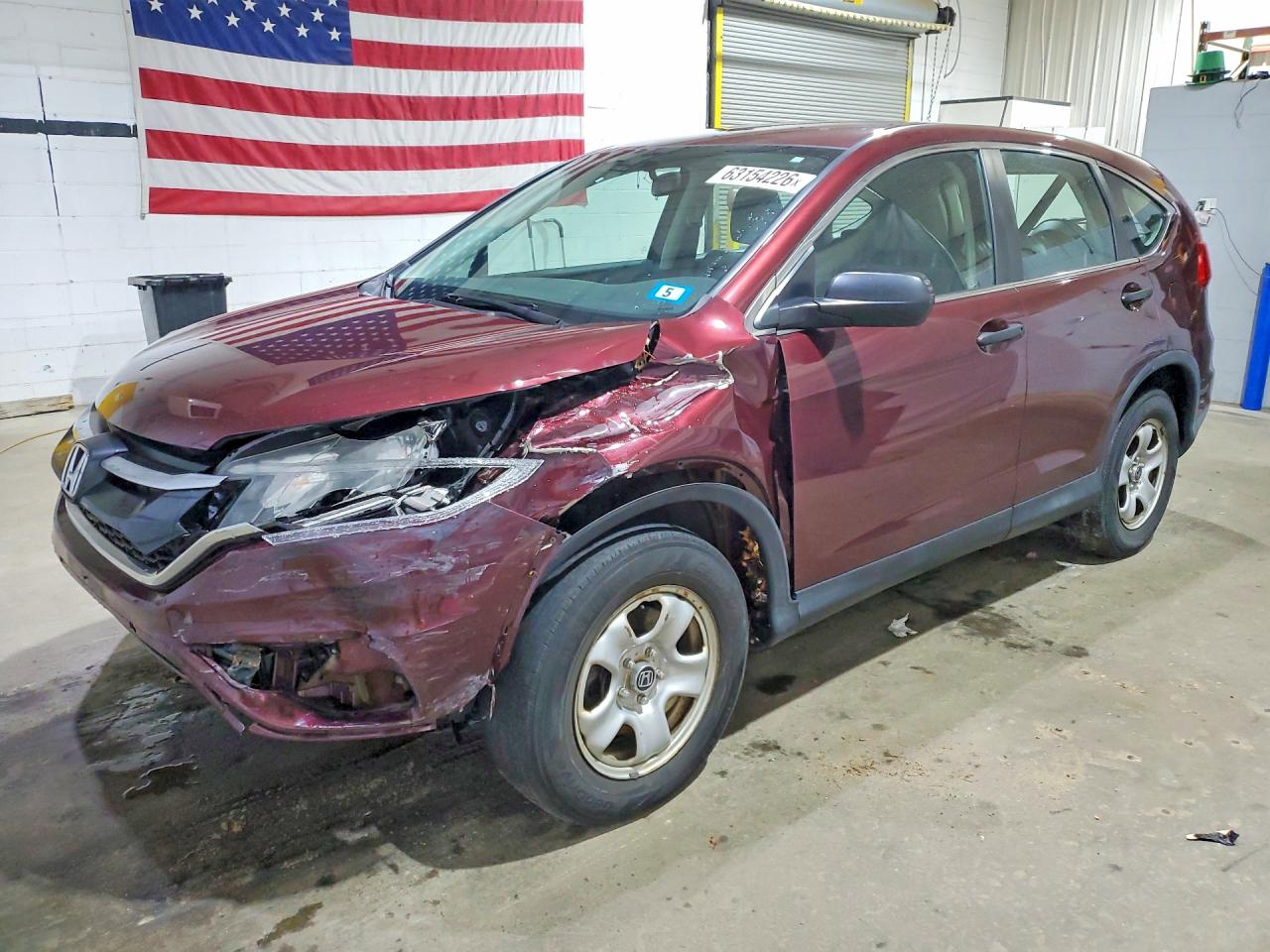 2015 HONDA CRV LX | 2HKRM3H37FH516301 | UPCARS