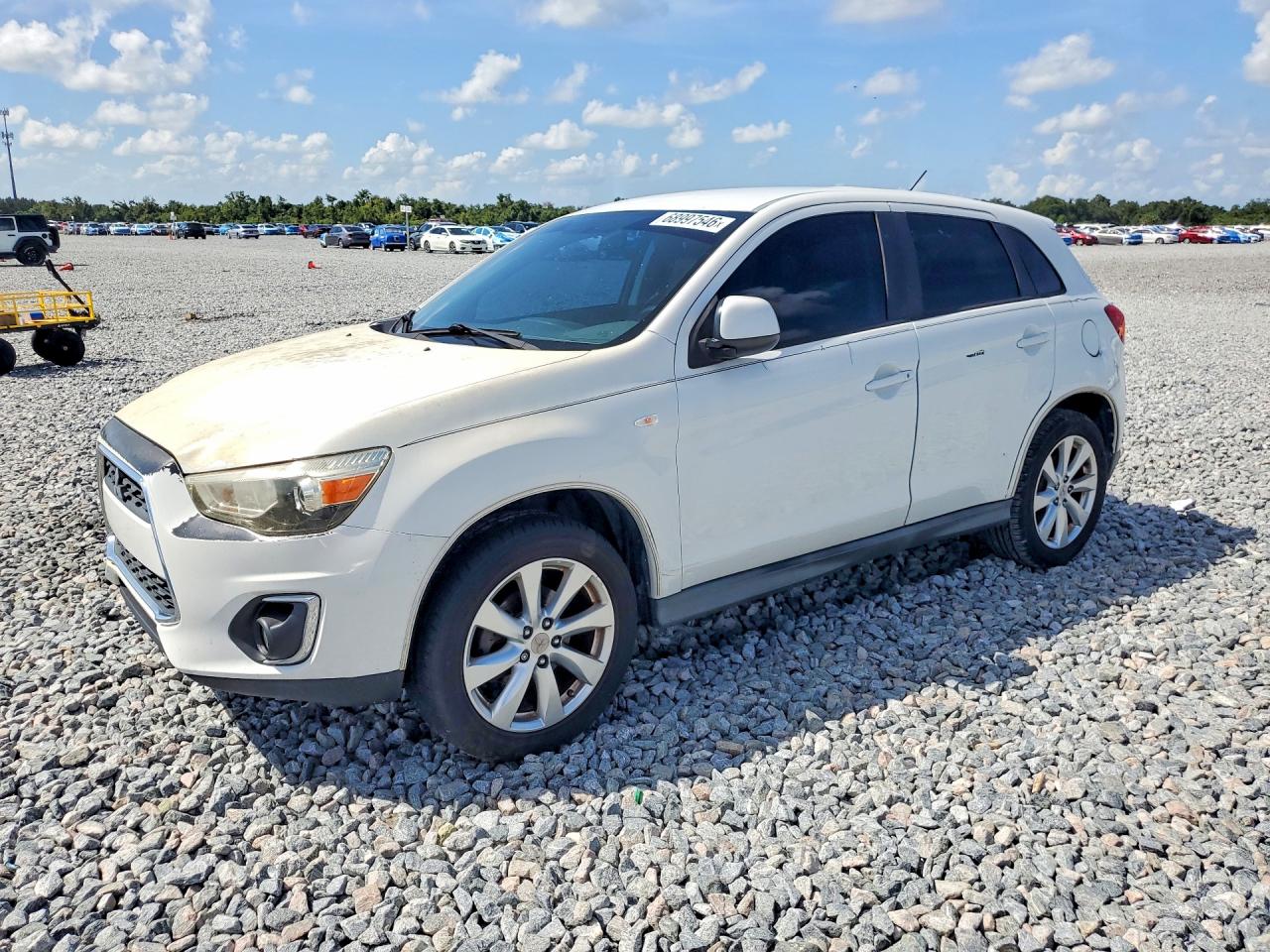 2015 MITSUBISHI OUTLANDER ES | 4A4AP3AU6FE044480 | UPCARS