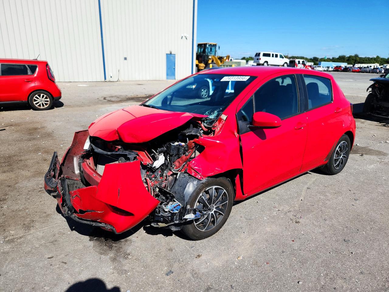 2015 TOYOTA YARIS 5-DOOR L | VNKKTUD39FA027882 | UPCARS