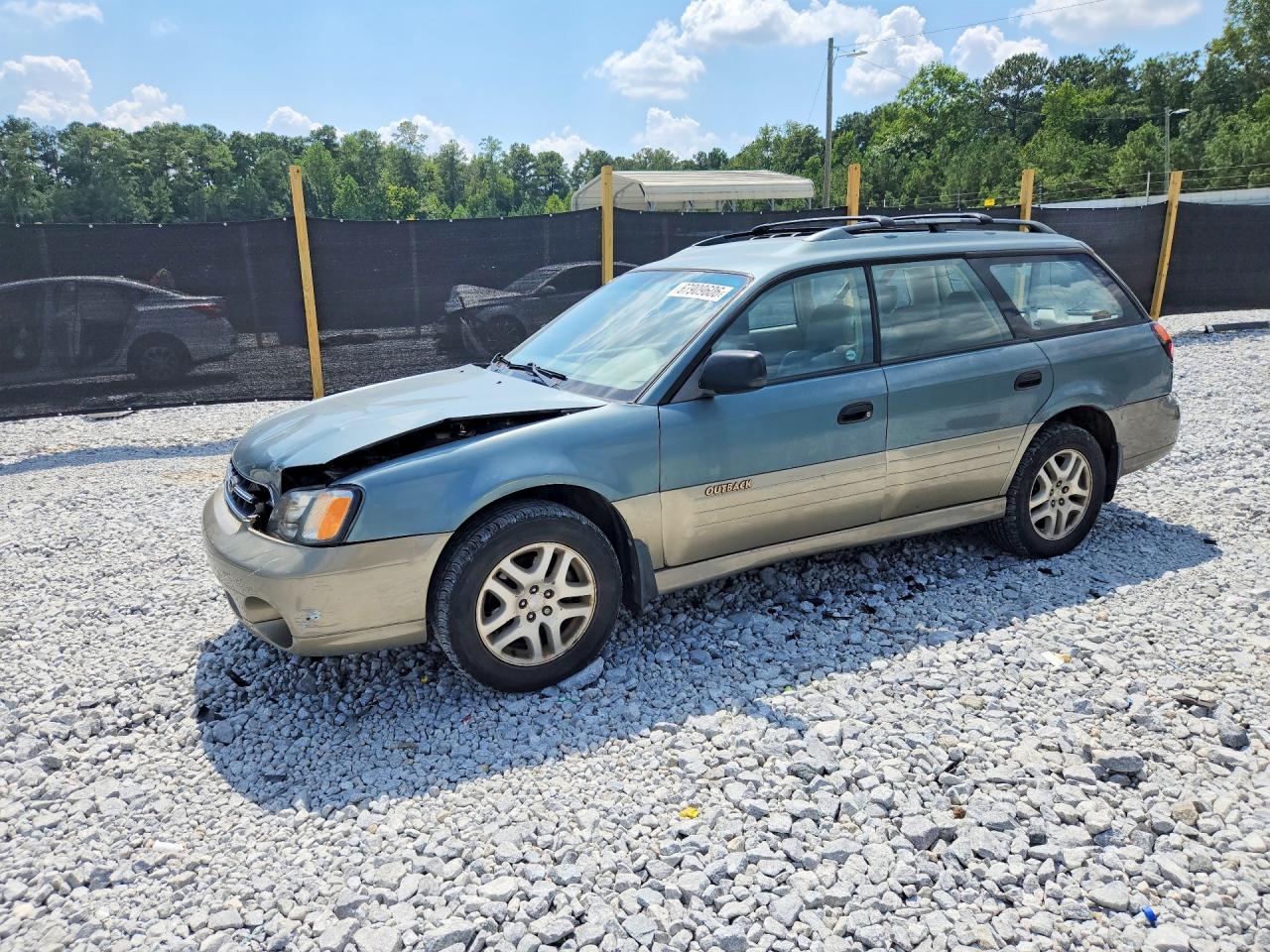 2002 SUBARU LEGACY OUTBACK AWP | 4S3BH675227649766 | UPCARS