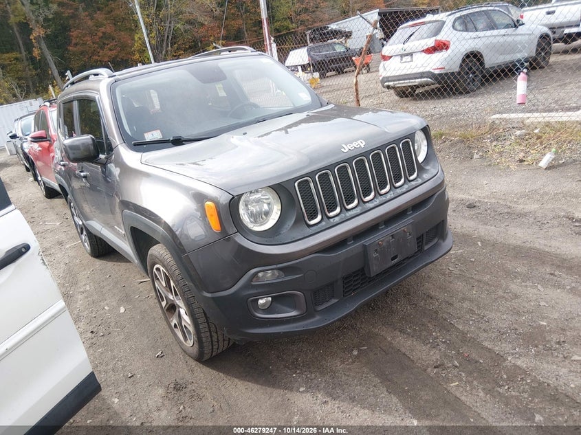 2017 JEEP RENEGADE LATITUDE 4X4 | ZACCJBBB5HPF76533 | UPCARS