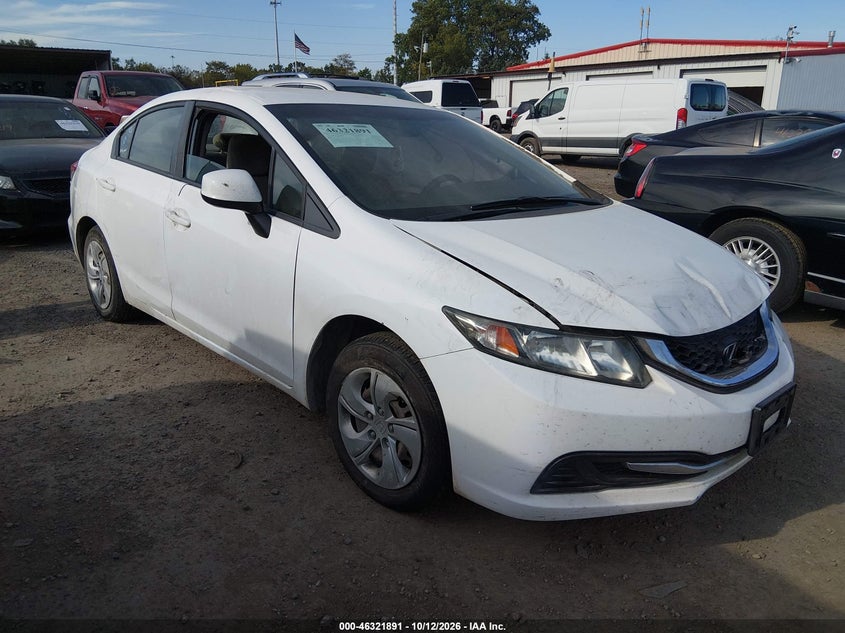 2013 HONDA CIVIC LX | 19XFB2F57DE044769 | UPCARS