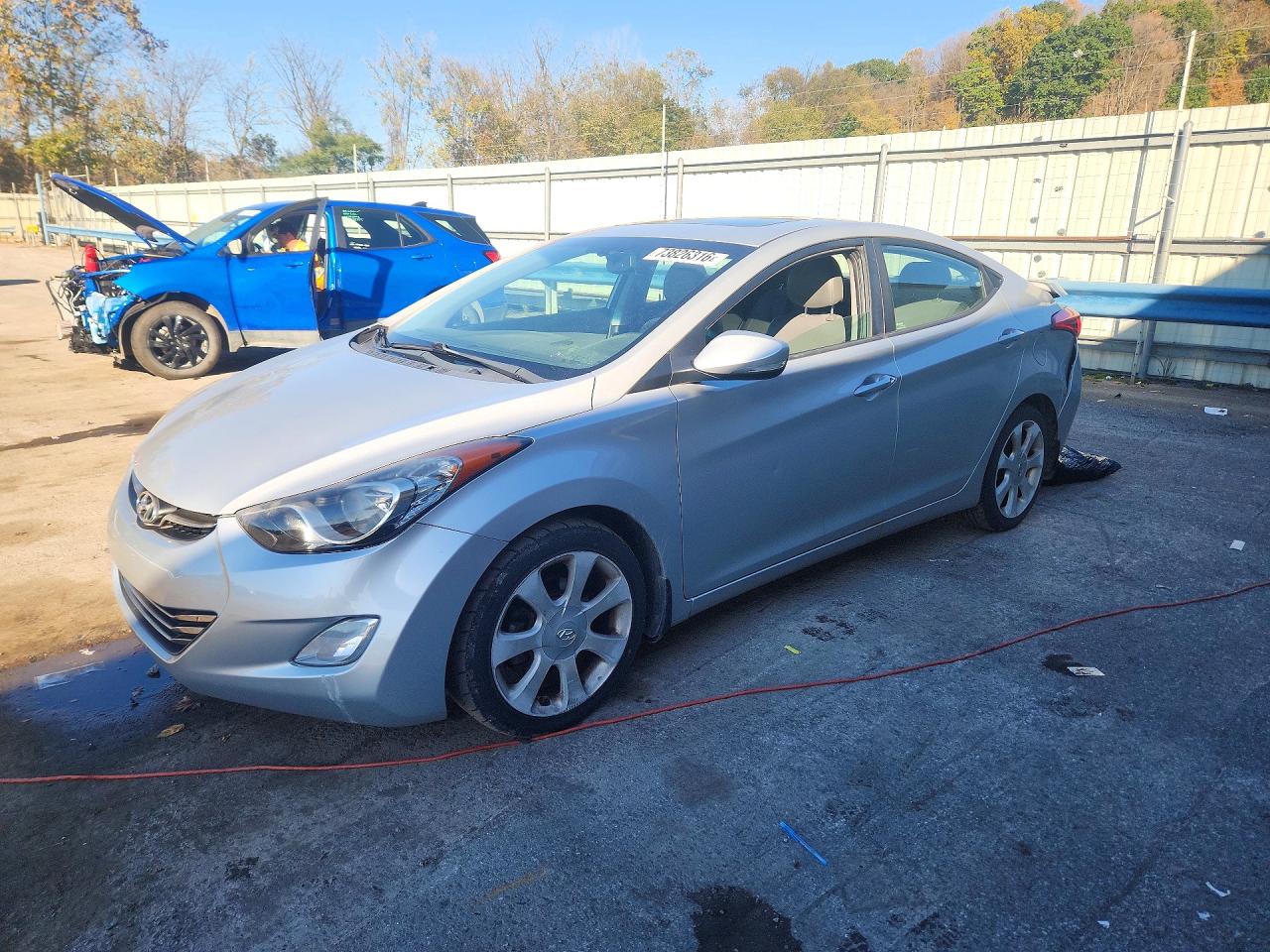 2013 HYUNDAI ELANTRA LIMITED | KMHDH4AE1DU637887 | UPCARS