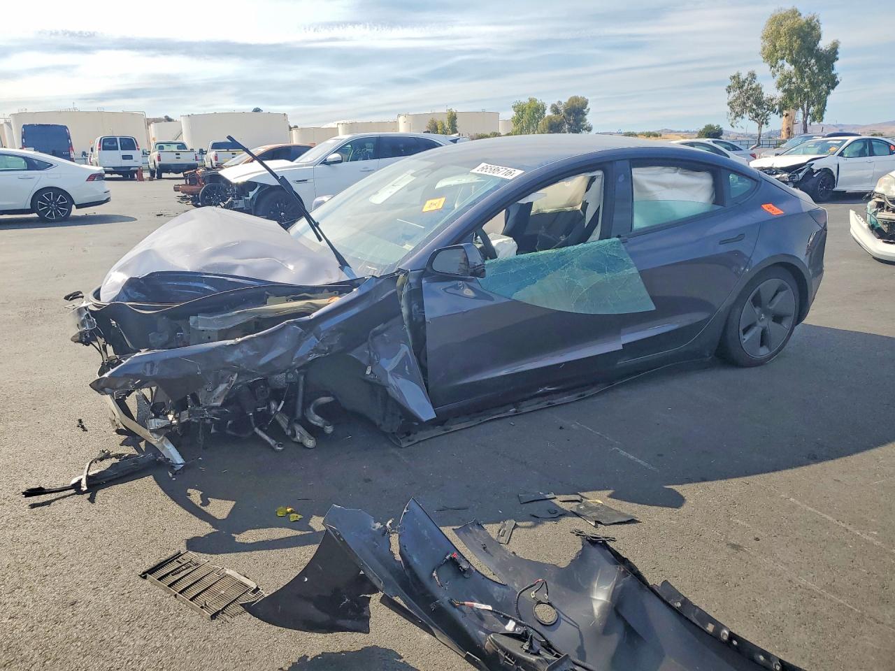 2022 TESLA MODEL 3 | 5YJ3E1EA3NF351709 | UPCARS
