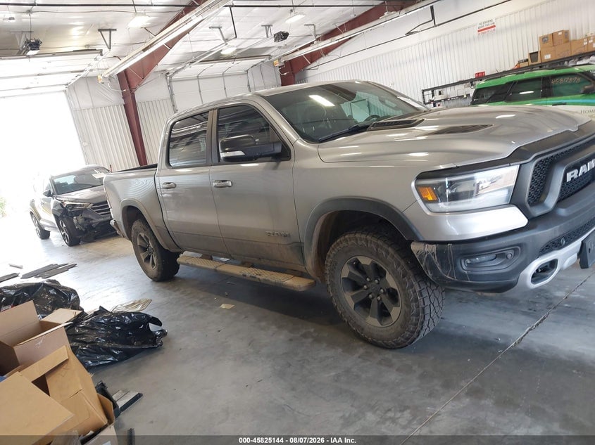 2019 RAM 1500 REBEL  4X4 5'7 BOX | 1C6SRFLT1KN687493 | UPCARS