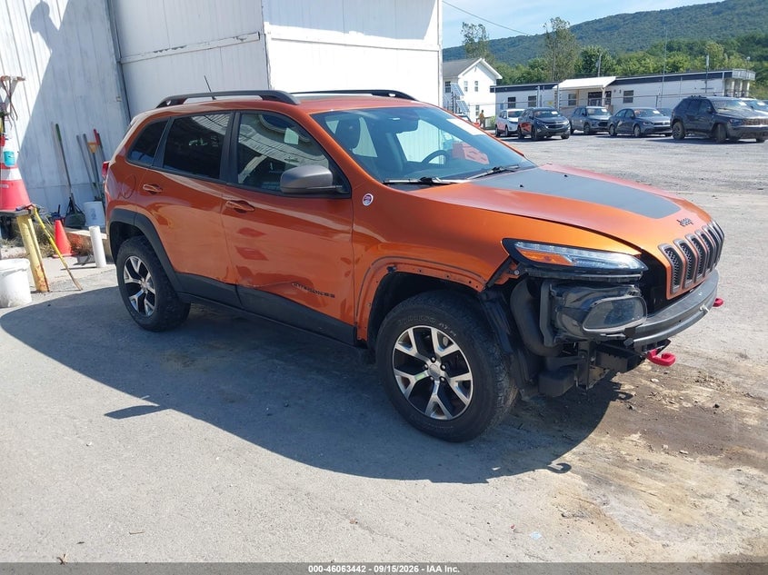 2015 JEEP CHEROKEE TRAILHAWK | 1C4PJMBS9FW523122 | UPCARS