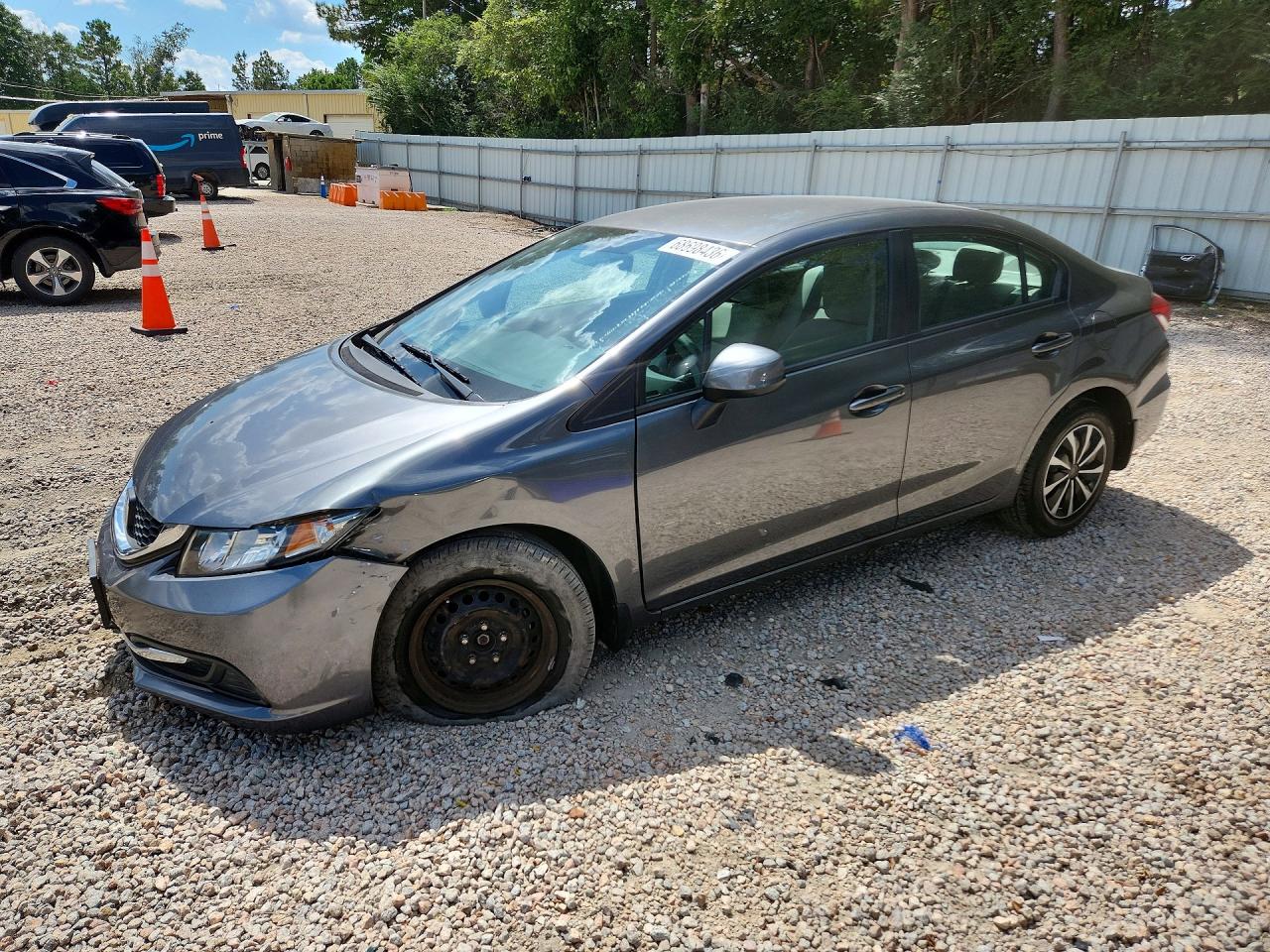 2013 HONDA CIVIC LX | 19XFB2F56DE211879 | UPCARS