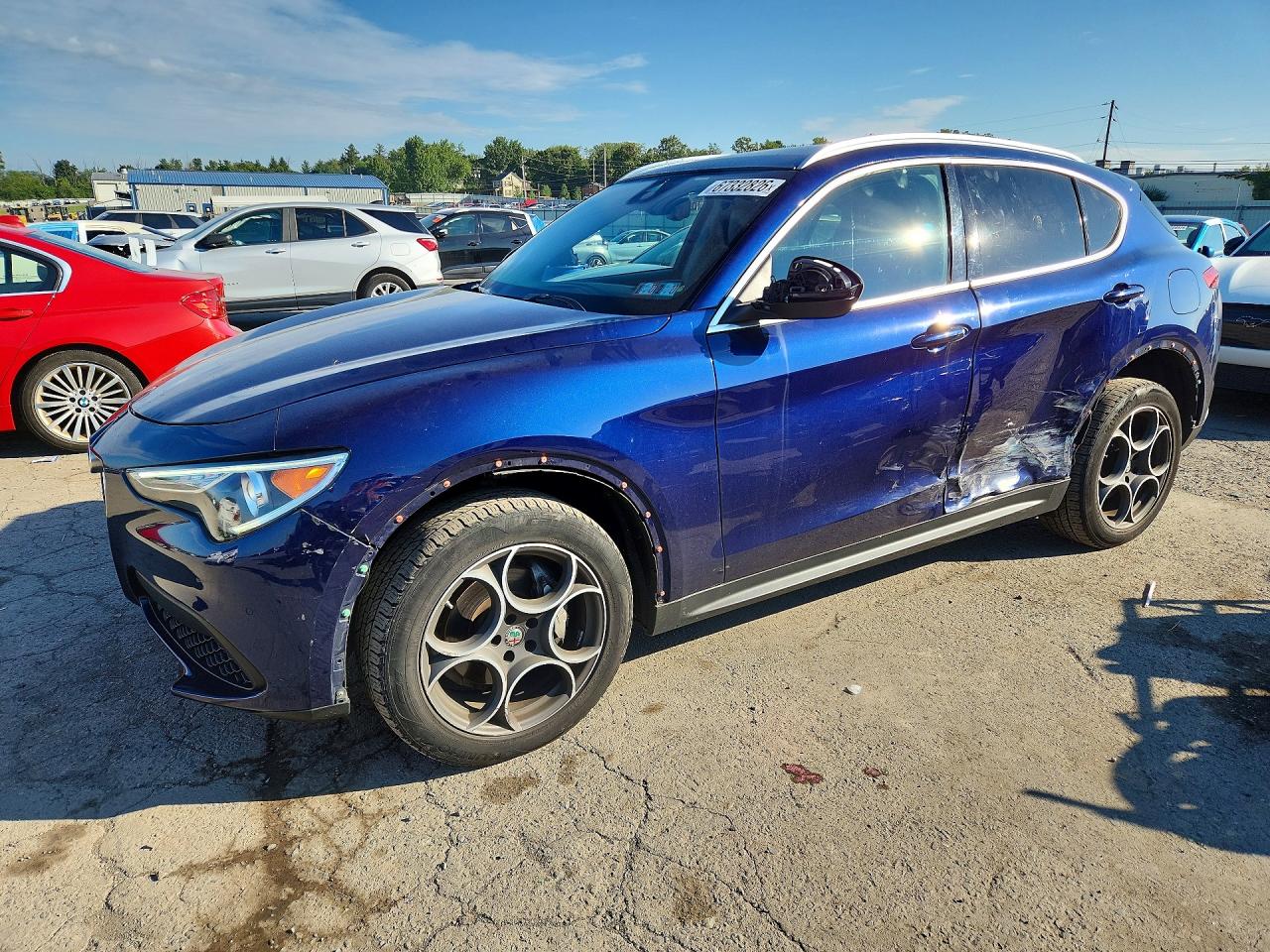 2018 ALFA ROMEO STELVIO TI | ZASFAKBN9J7B84432 | UPCARS