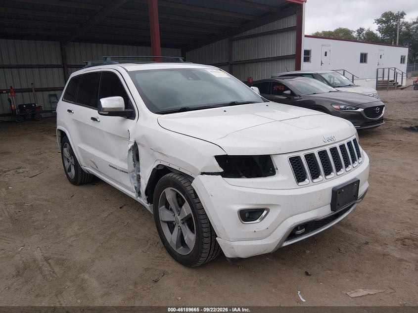 2014 JEEP GRAND CHEROKEE OVERLAND | 1C4RJFCM1EC307480 | UPCARS