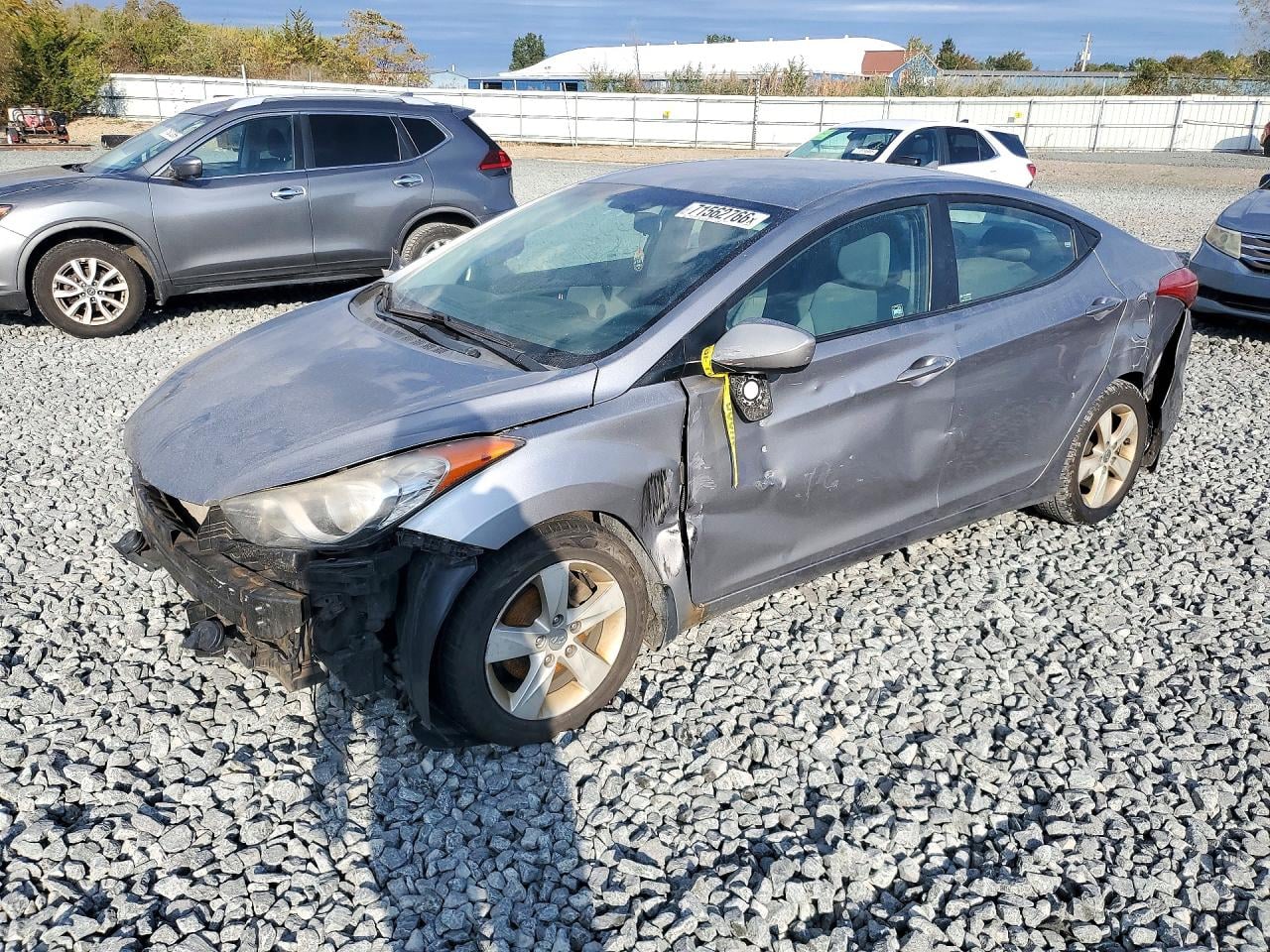 2012 HYUNDAI ELANTRA GLS | KMHDH4AE0CU384978 | UPCARS