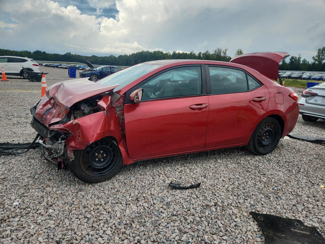 2015 TOYOTA COROLLA LE | 2T1BURHE3FC476727 | UPCARS