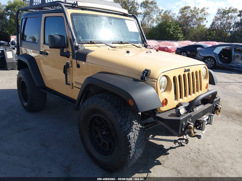 2013 JEEP WRANGLER SPORT | 1C4AJWAGXDL686939 | UPCARS