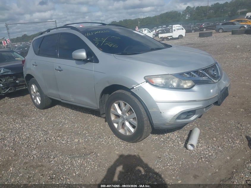 2011 NISSAN MURANO SV | JN8AZ1MW2BW168063 | UPCARS