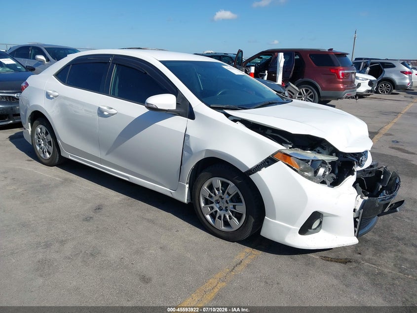 2016 TOYOTA COROLLA S | 2T1BURHEXGC540697 | UPCARS