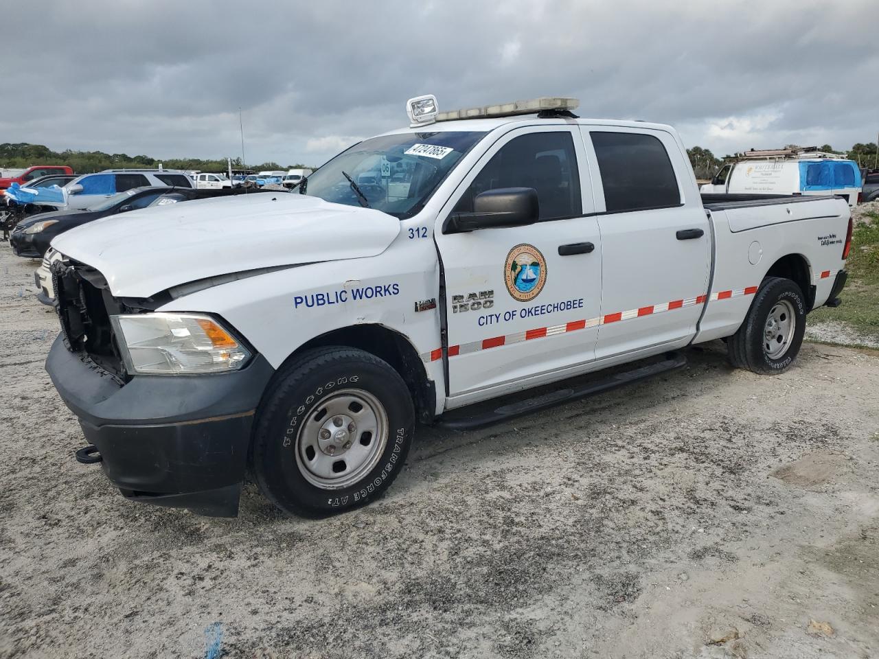 2014 RAM 1500 ST | 1C6RR7ST1ES227813 | UPCARS