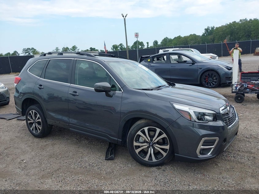 2021 SUBARU FORESTER LIMITED | JF2SKAUC8MH512532 | UPCARS
