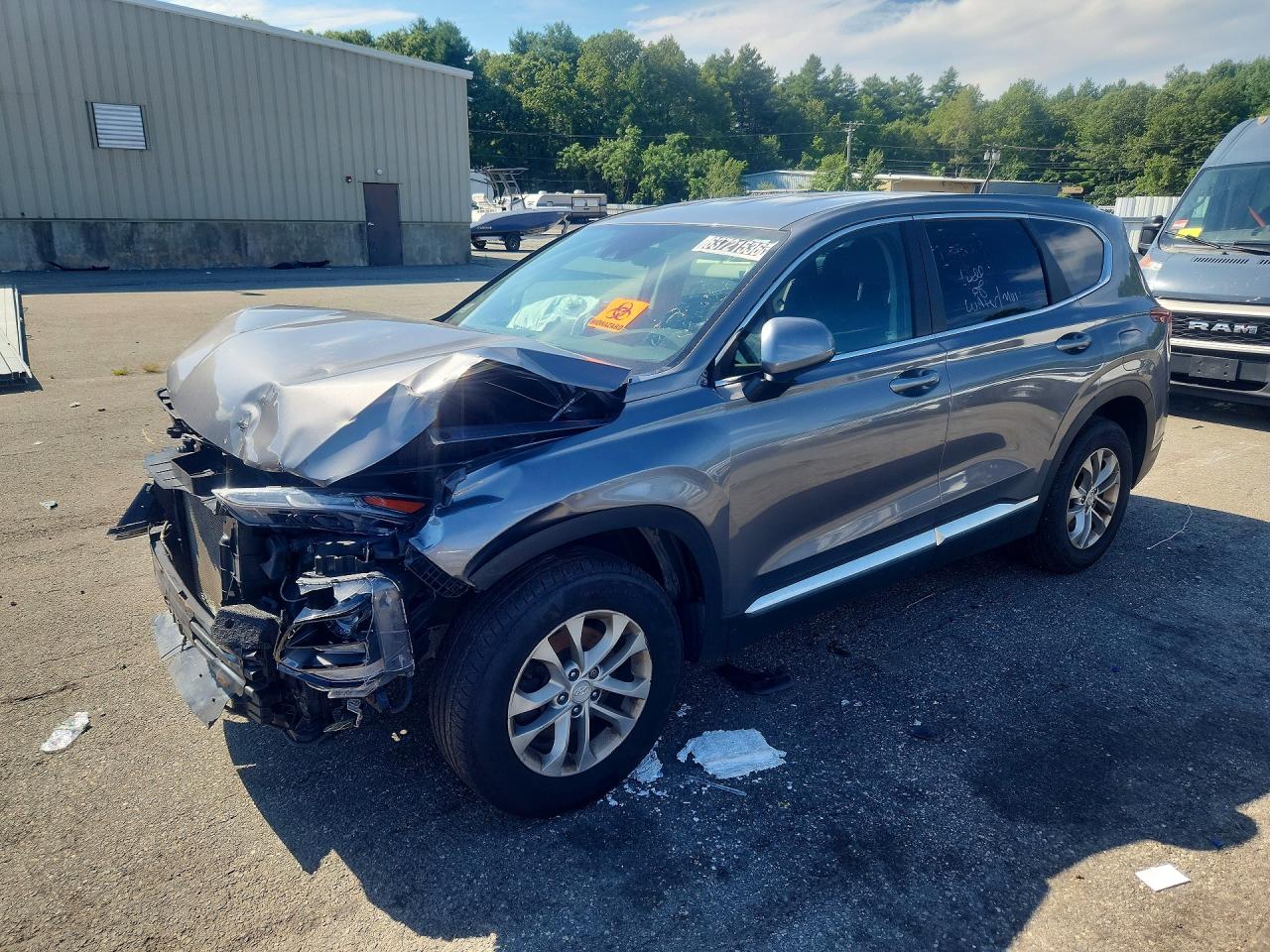 2019 HYUNDAI SANTA FE SE | 5NMS2CAD9KH057015 | UPCARS