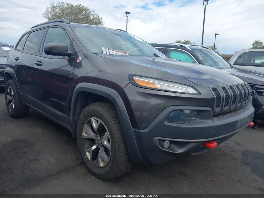 2016 JEEP CHEROKEE TRAILHAWK | 1C4PJMBS5GW167608 | UPCARS