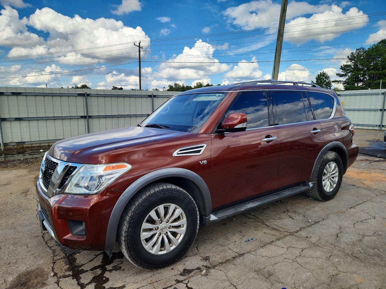 2018 NISSAN ARMADA SV | JN8AY2ND4J9053337 | UPCARS