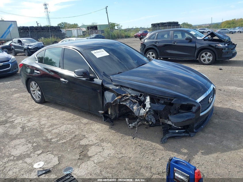 2014 INFINITI Q50 PREMIUM | JN1BV7AR8EM683374 | UPCARS