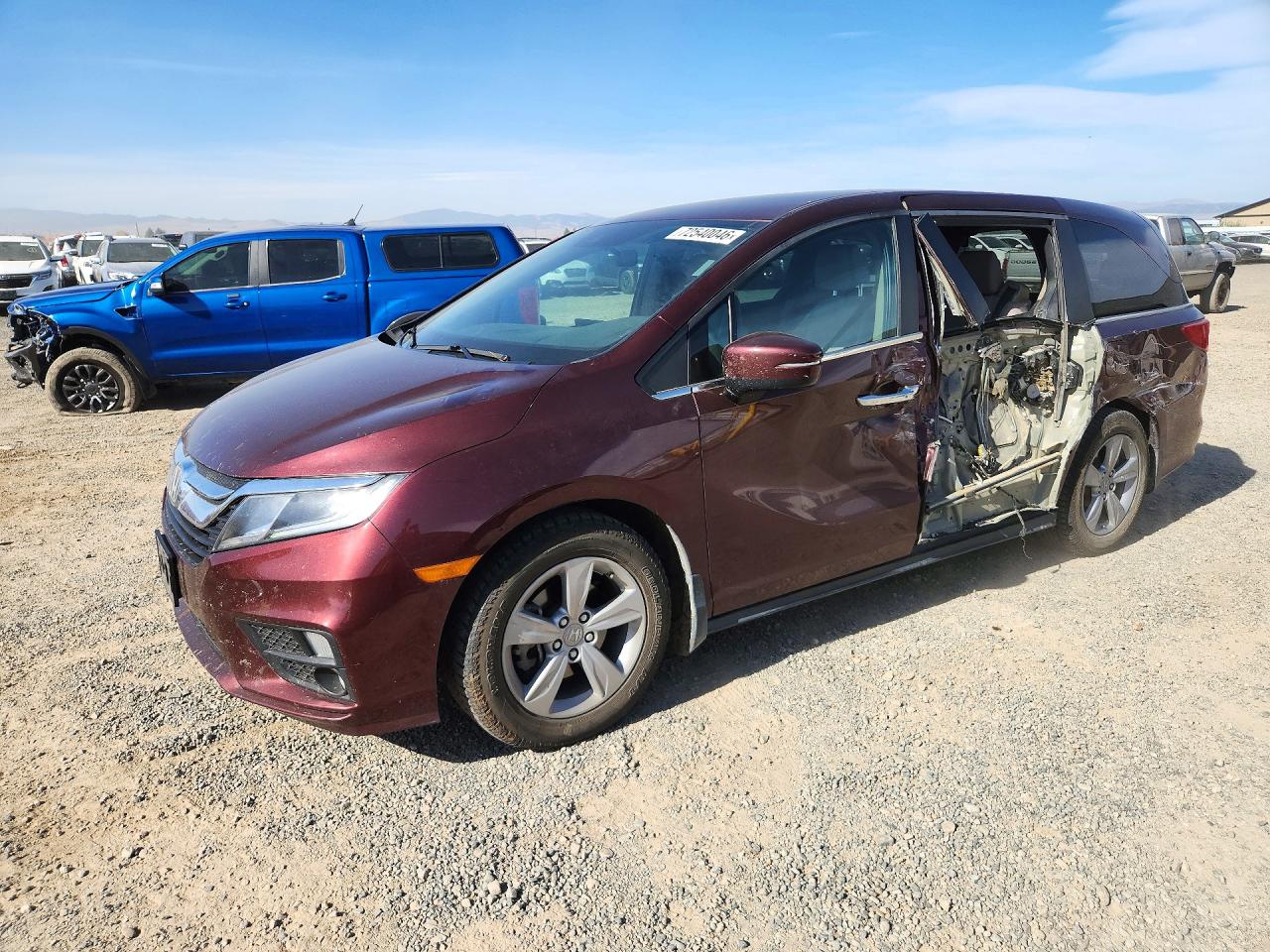 2019 HONDA ODYSSEY EX | 5FNRL6H54KB046792 | UPCARS