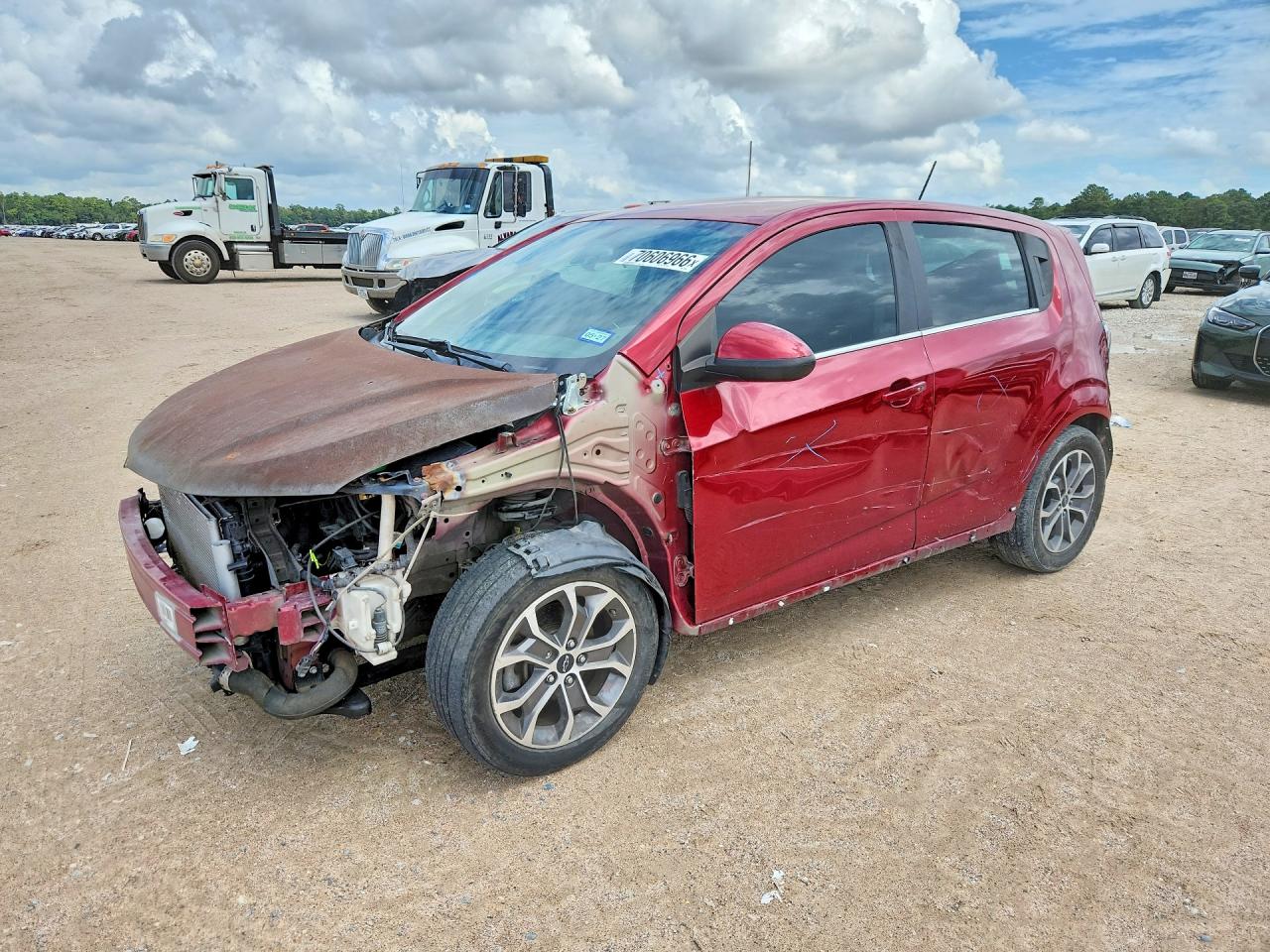 2019 CHEVROLET SONIC LT | 1G1JD6SB9K4123245 | UPCARS