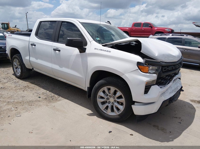 2023 CHEVROLET SILVERADO 1500 4WD  SHORT BED CUSTOM | 3GCPDBEK8PG342908 | UPCARS
