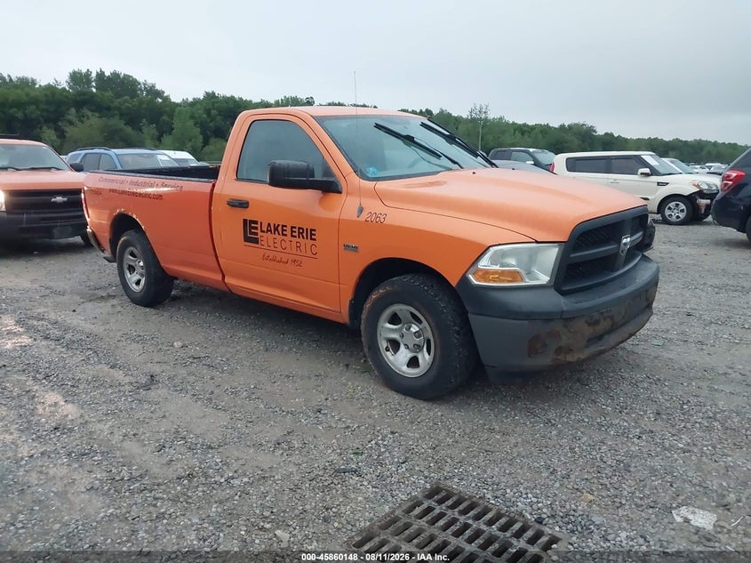 2012 RAM 1500 TRADESMAN | 3C6JD6DT3CG136288 | UPCARS