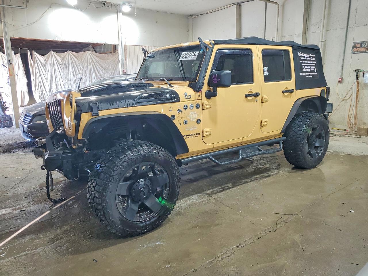 2014 JEEP WRANGLER SAHARA | 1C4HJWEG3EL136394 | UPCARS