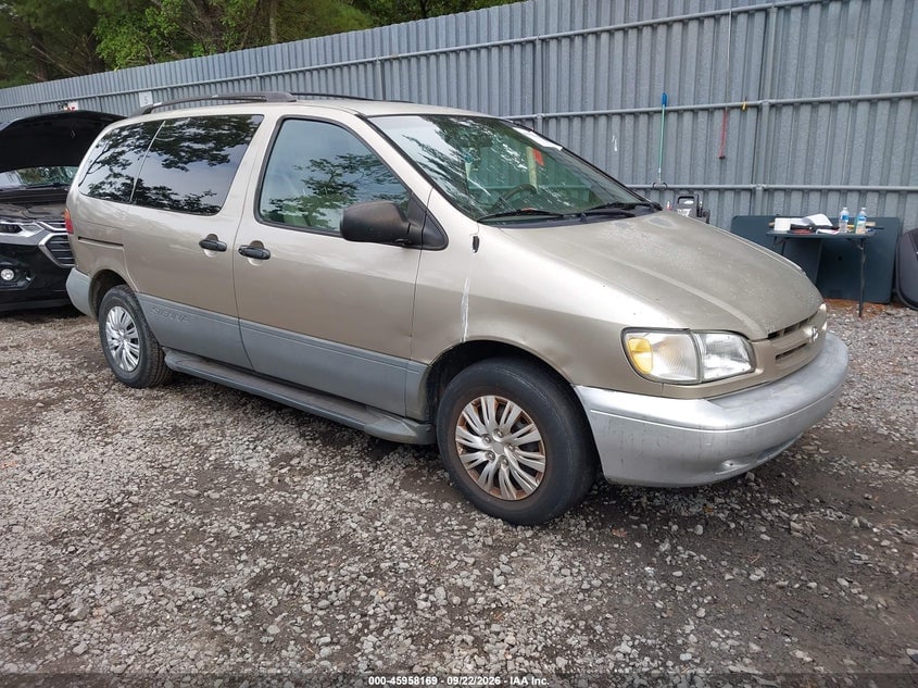2000 TOYOTA SIENNA LE | 4T3ZF13C1YU179500 | UPCARS