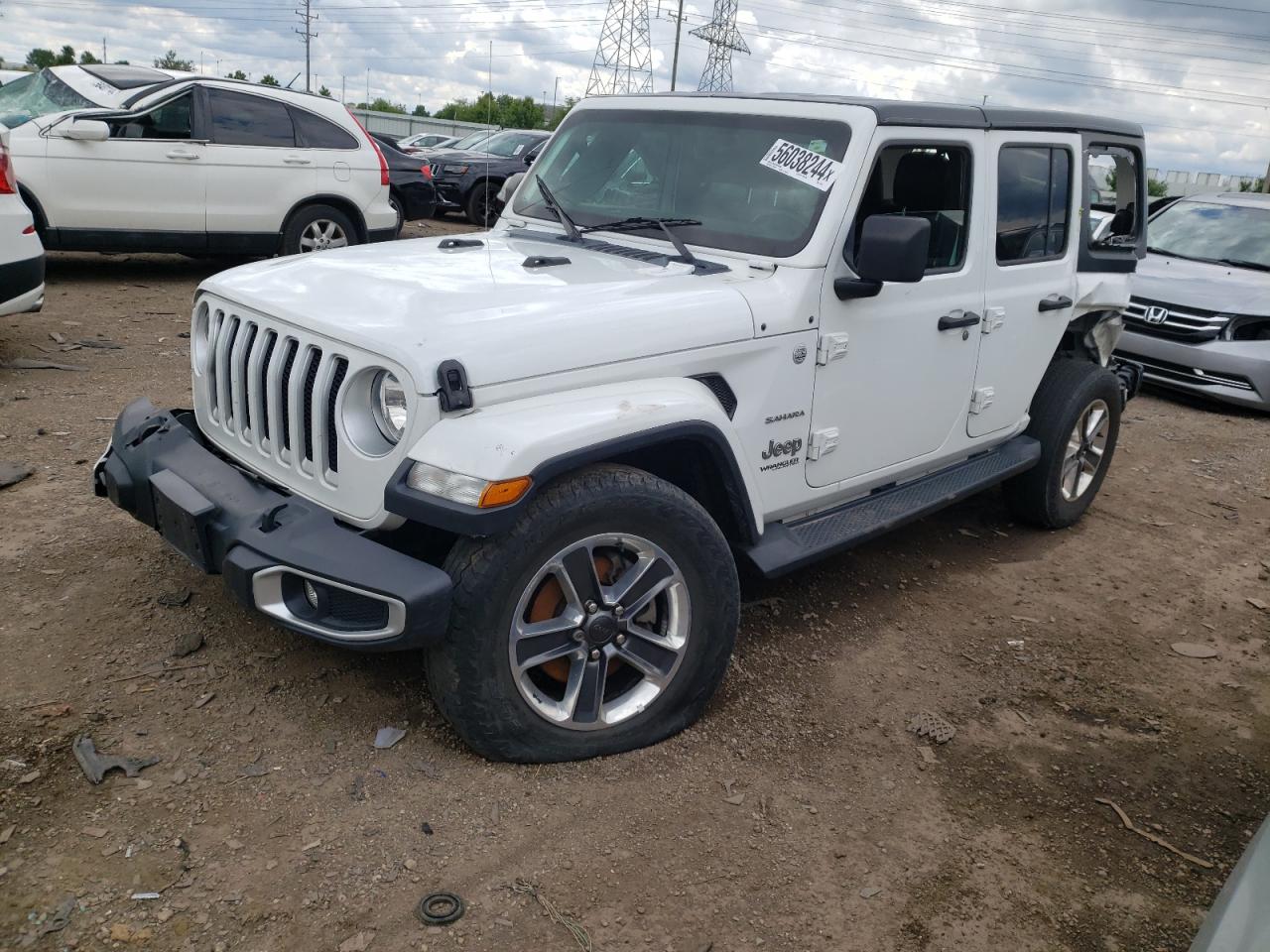 2020 JEEP WRANGLER SAHARA | 1C4HJXEN0LW216574 | UPCARS