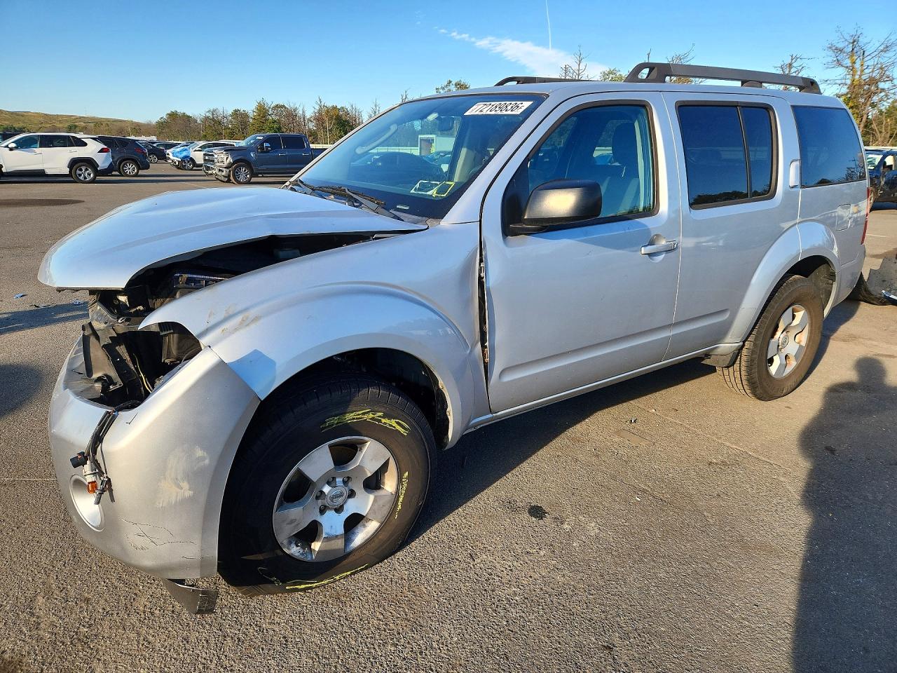 2011 NISSAN PATHFINDER S | 5N1AR1NB6BC630273 | UPCARS