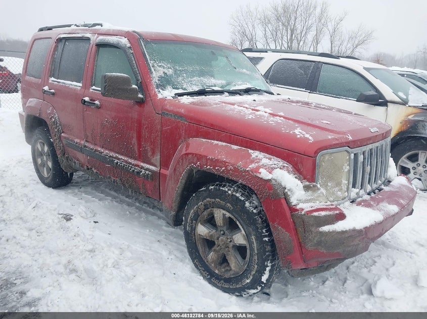 2008 JEEP LIBERTY SPORT | 1J8GN28K38W132107 | UPCARS