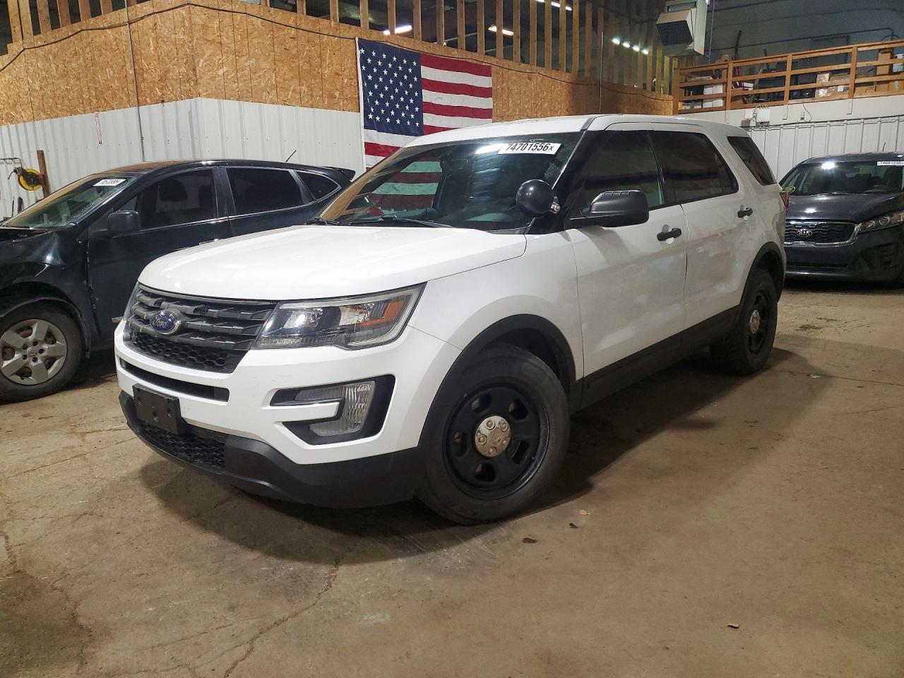 2017 FORD EXPLORER POLICE INTERCEPTOR | 1FM5K8AR4HGE26106 | UPCARS
