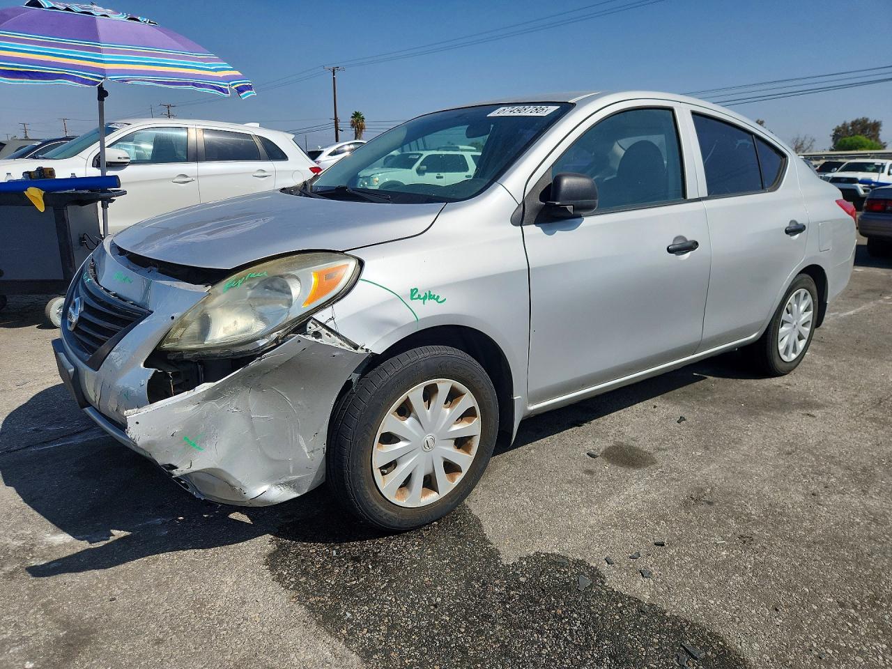 2014 NISSAN VERSA 1.6 S | 3N1CN7AP9EL850936 | UPCARS