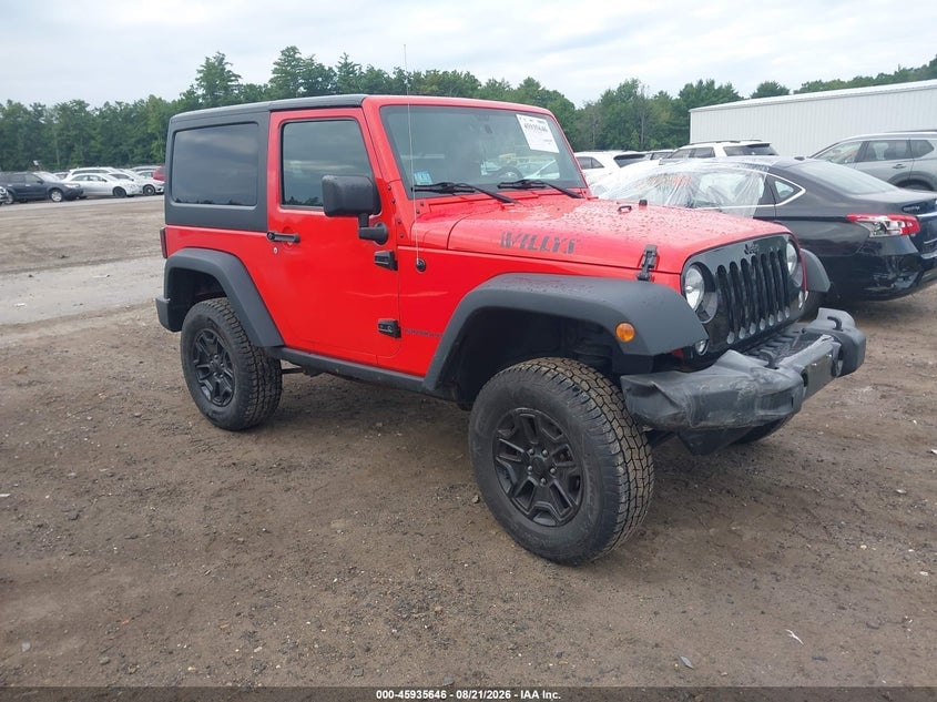 2016 JEEP WRANGLER WILLYS WHEELER | 1C4AJWAG1GL302440 | UPCARS